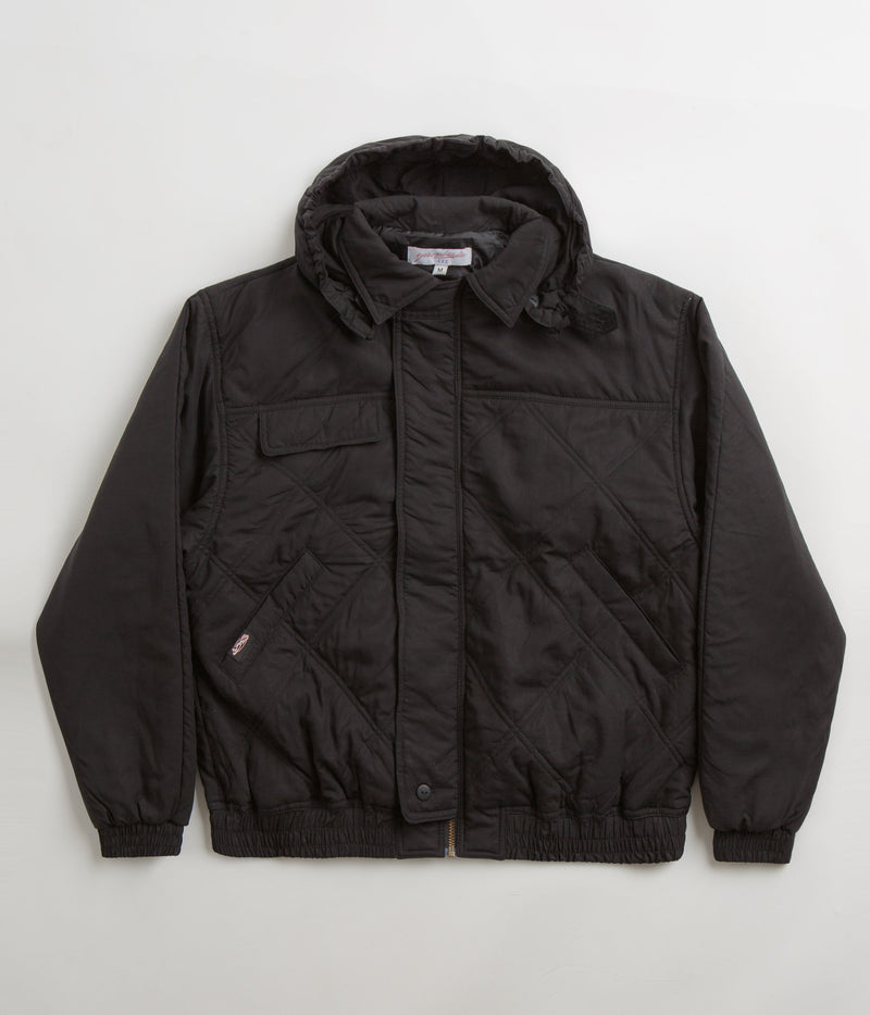 Yardsale Diamond Quilted Jacket in Black