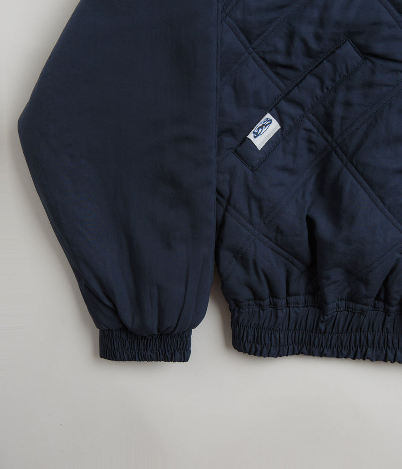Yardsale Diamond Quilted Jacket in Blue