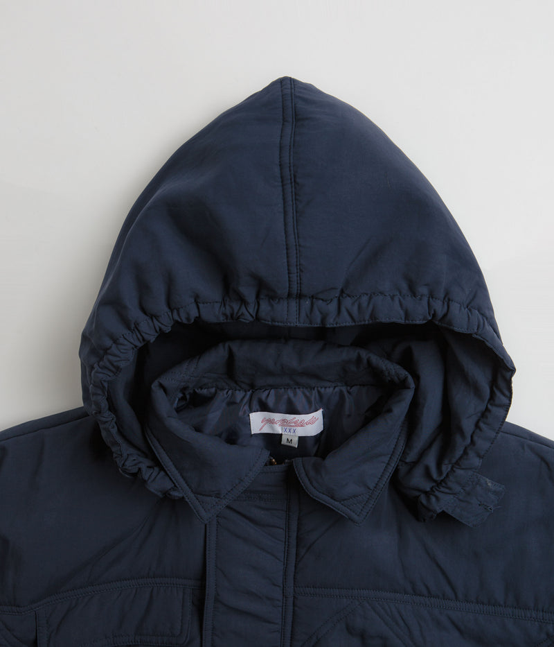 Yardsale Diamond Quilted Jacket in Blue