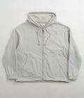 Yardsale Fleece Zip Hoodie in Silver