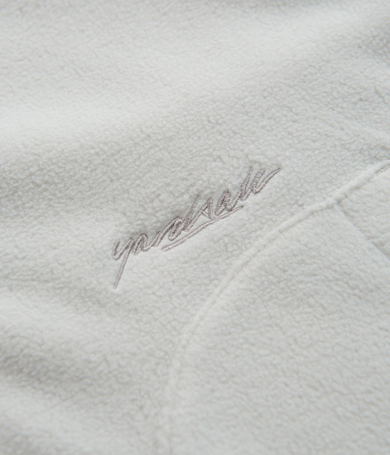 Yardsale Fleece Zip Hoodie in Silver