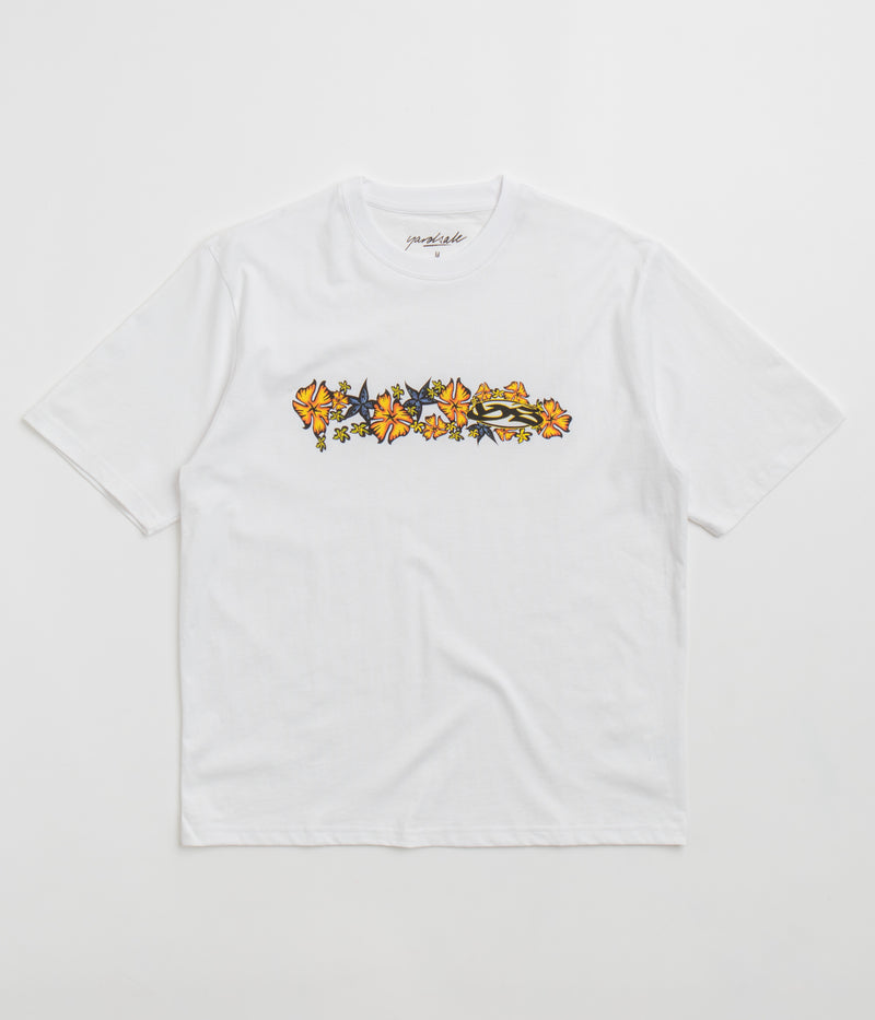 Yardsale Flower T-Shirt in White