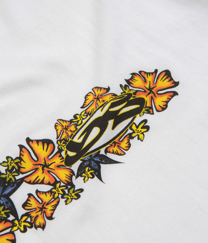 Yardsale Flower T-Shirt in White