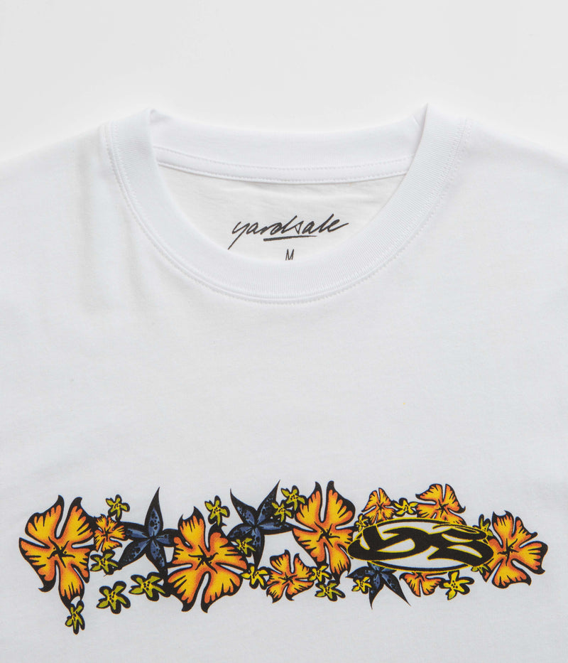 Yardsale Flower T-Shirt in White