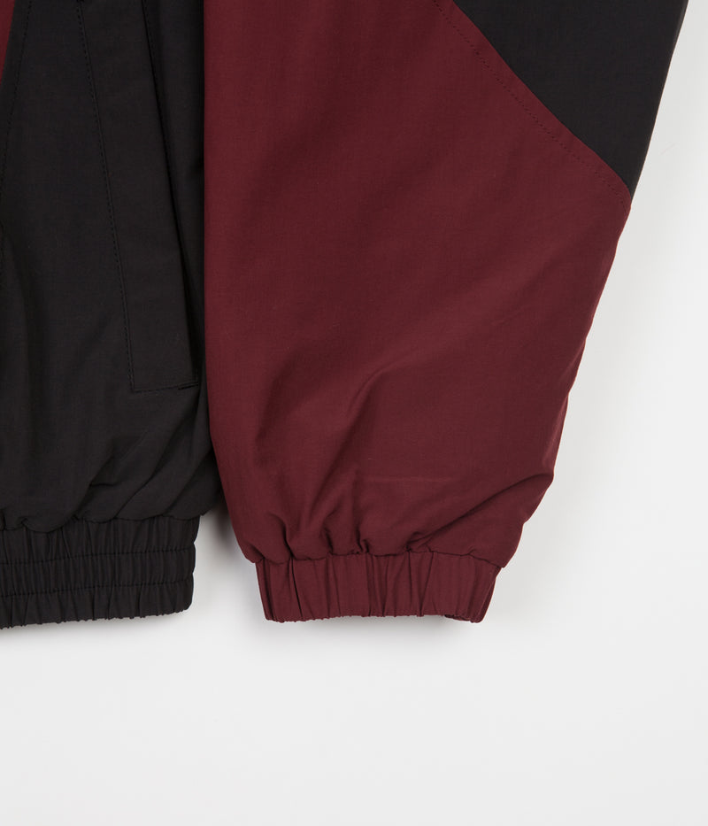 Yardsale Genesis Jacket in Burgundy and Black / Grey