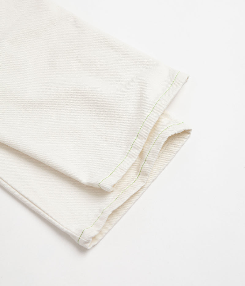 Yardsale Goblin Jeans in White and Green