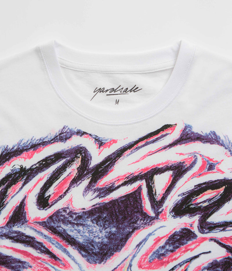 Yardsale Pencil T-Shirt in White