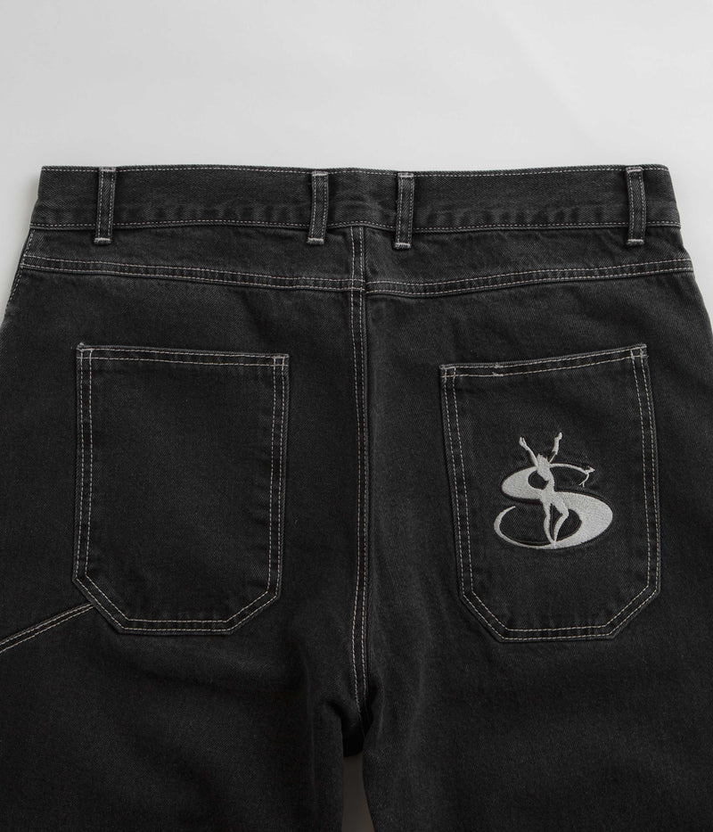 Yardsale Phantasy Jeans in Charcoal and Blue