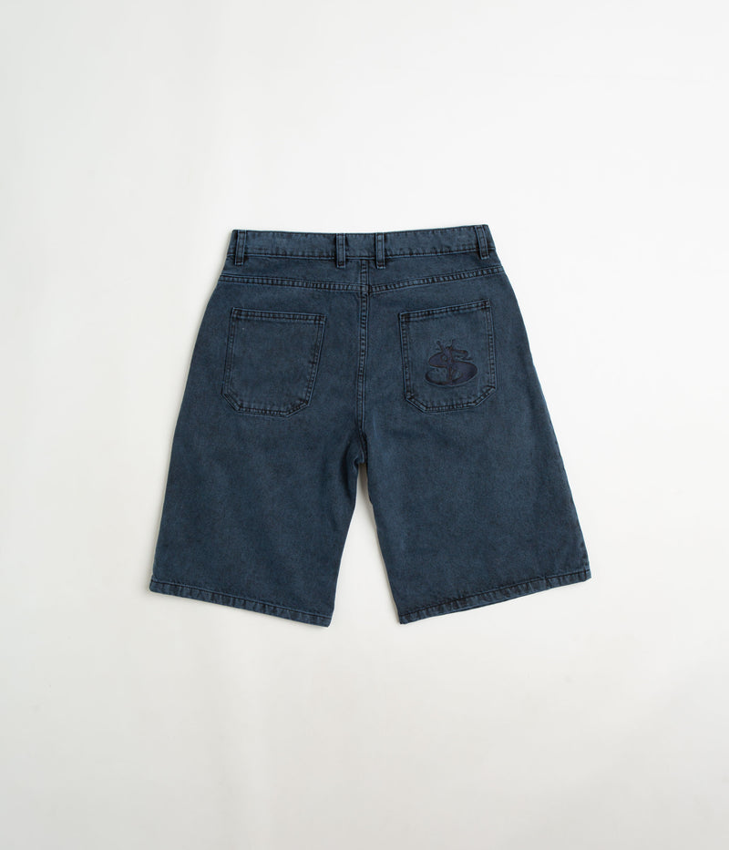 Yardsale Phantasy Shorts in Overdyed Blue
