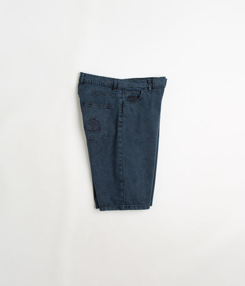 Yardsale Phantasy Shorts in Overdyed Blue