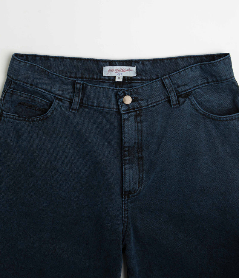 Yardsale Phantasy Shorts in Overdyed Blue