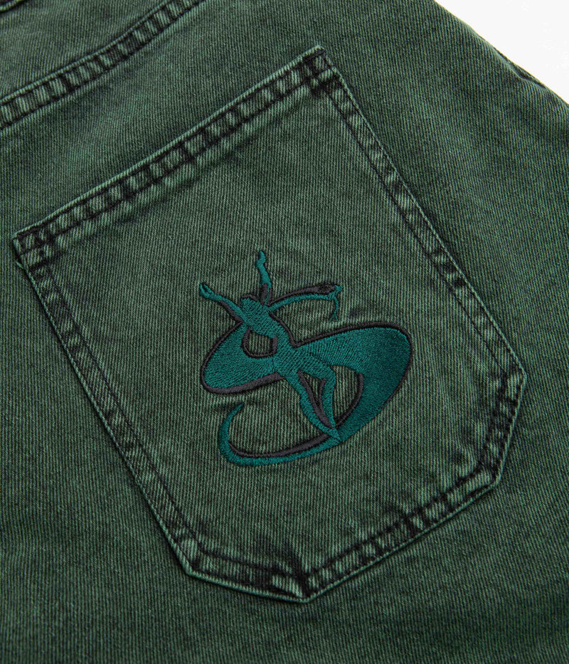 Yardsale Phantasy Shorts in Overdyed Forrest