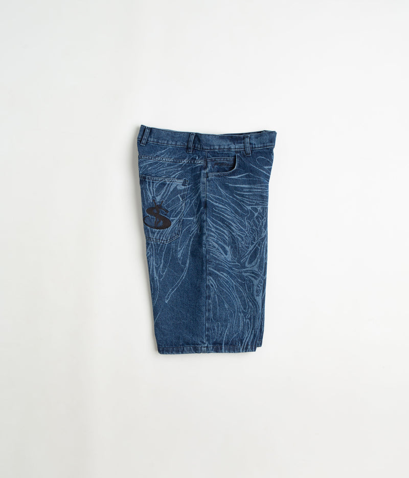 Yardsale Ripper Shorts in Denim