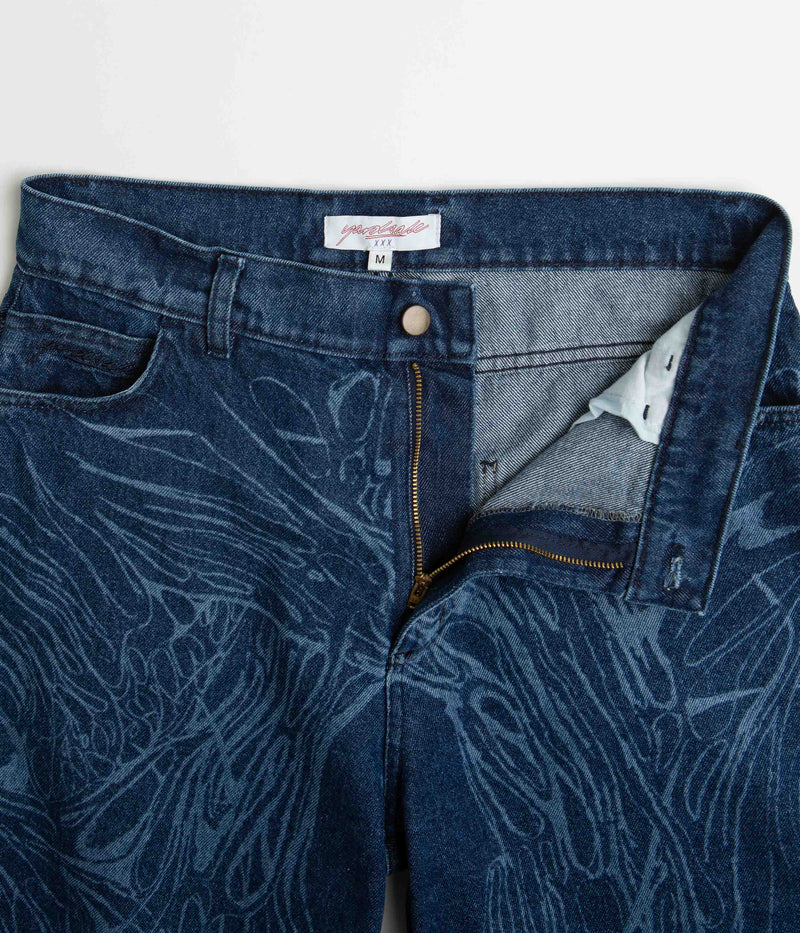 Yardsale Ripper Shorts in Denim