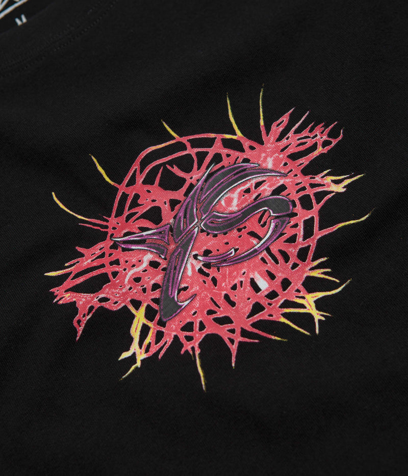 Yardsale Slip T-Shirt in Black