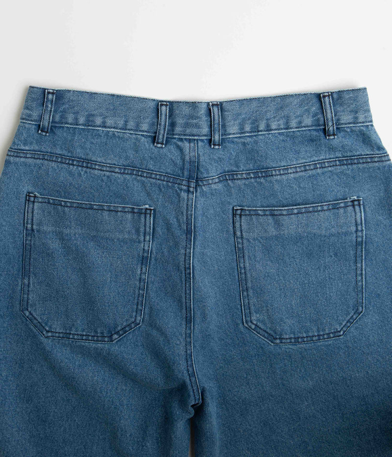 Yardsale Snake Denim Shorts in Denim
