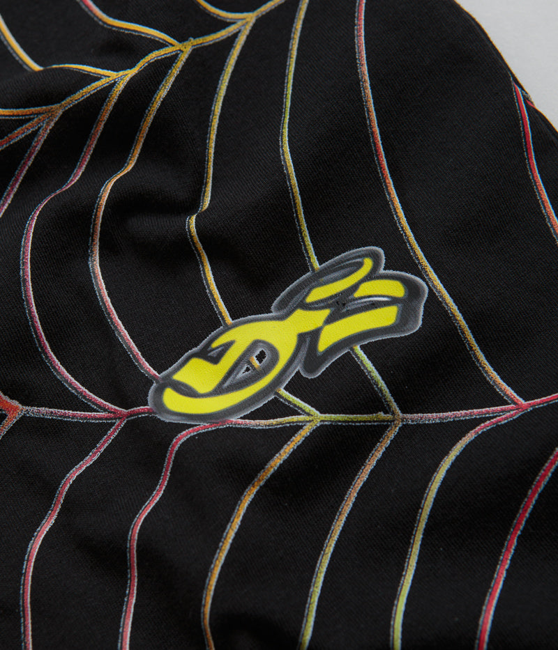 Yardsale Spider T-Shirt in Black