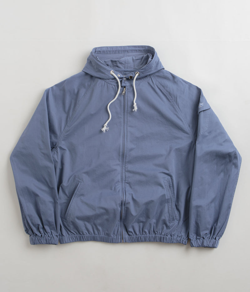 Yardsale Sunscript Hooded Jacket in Blue