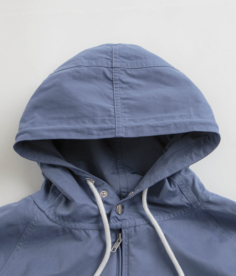 Yardsale Sunscript Hooded Jacket in Blue
