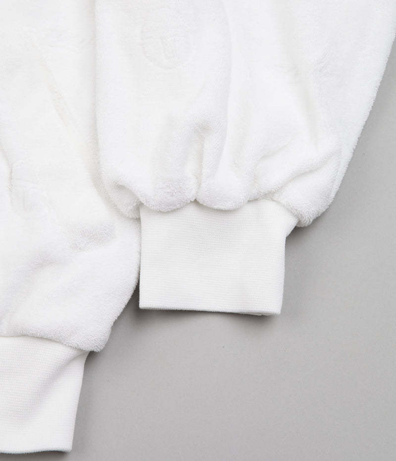 Yardsale x Sergio Tacchini Terry Track Jacket in White