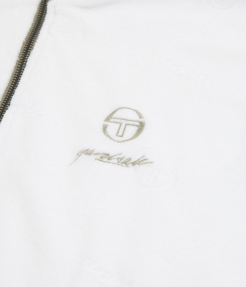 Yardsale x Sergio Tacchini Terry Track Jacket in White