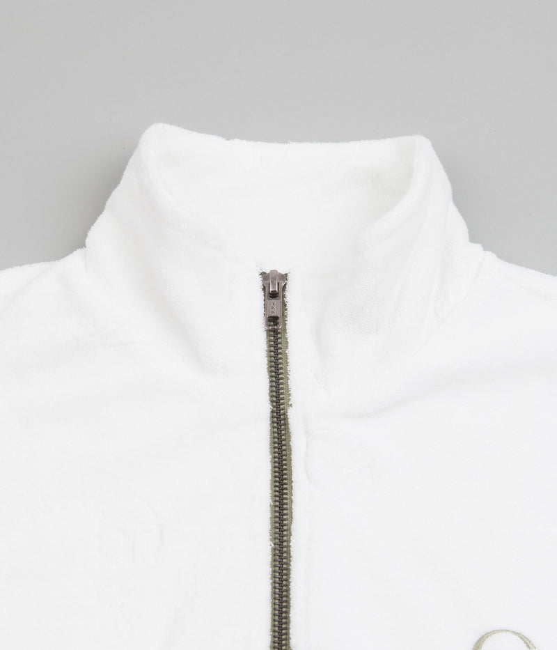 Yardsale x Sergio Tacchini Terry Track Jacket in White