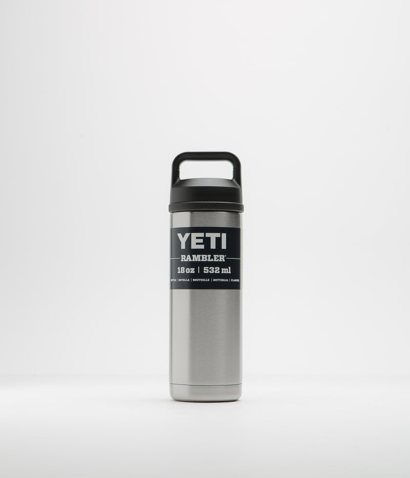 Yeti Chug Cap Rambler Bottle 18oz in Stainless Steel