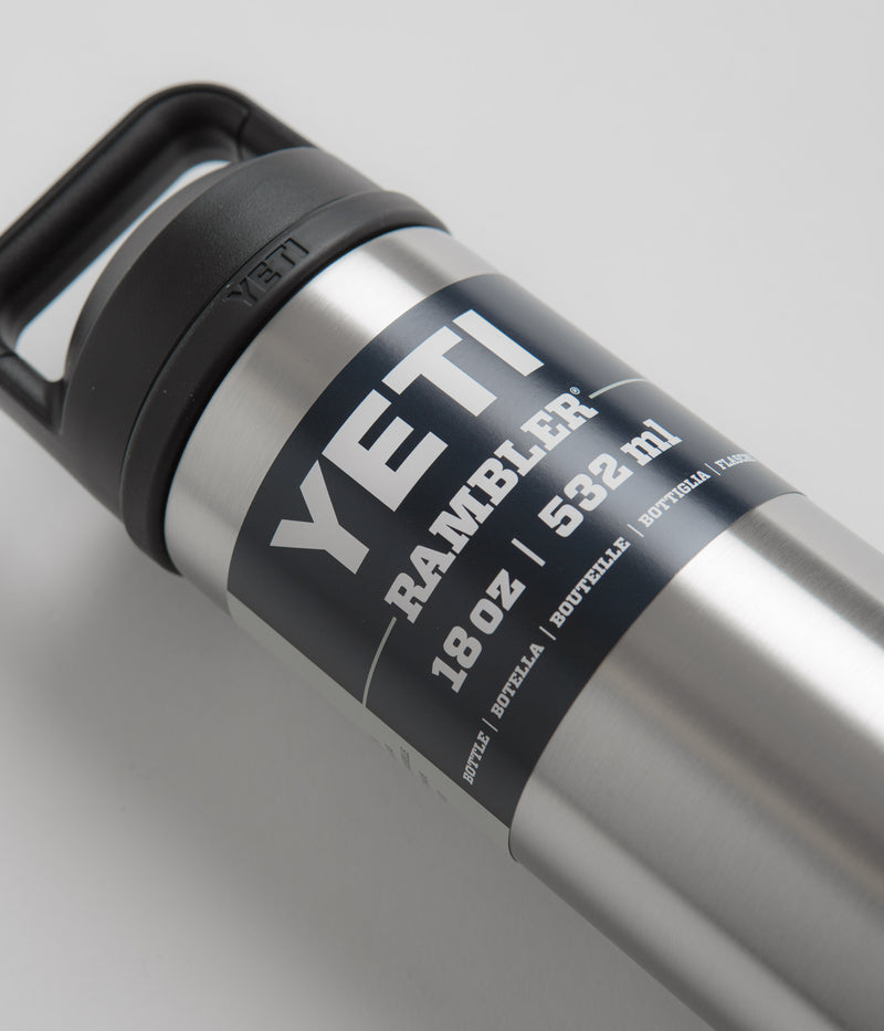 Yeti Chug Cap Rambler Bottle 18oz in Stainless Steel