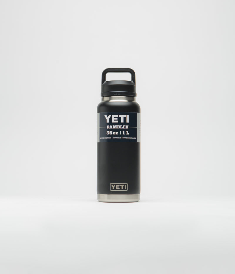 Yeti Chug Cap Rambler Bottle 36oz in Black