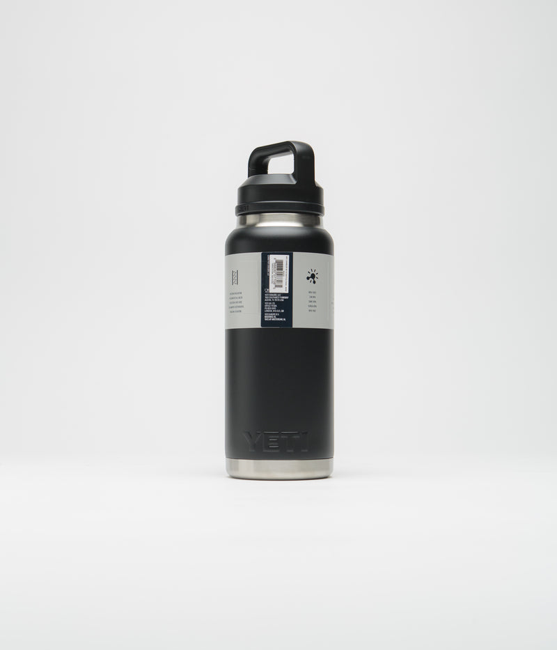 Yeti Chug Cap Rambler Bottle 36oz in Black
