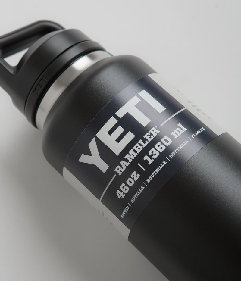 Yeti Chug Cap Rambler Bottle 46oz in Black