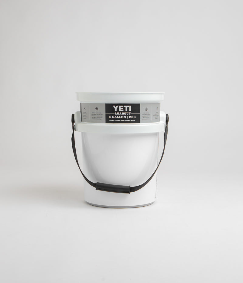 Yeti LoadOut Bucket in White