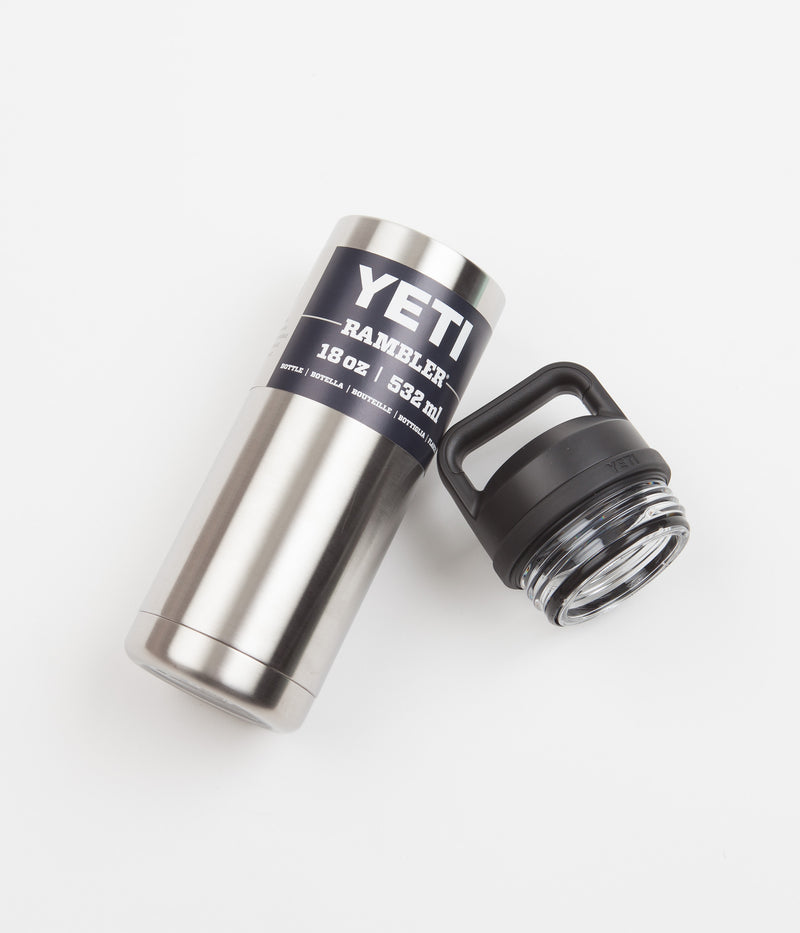 Yeti Rambler Bottle 18oz in Stainless Steel