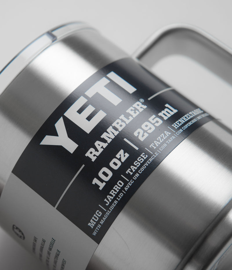 Yeti Rambler Mug 10oz in Stainless Steel
