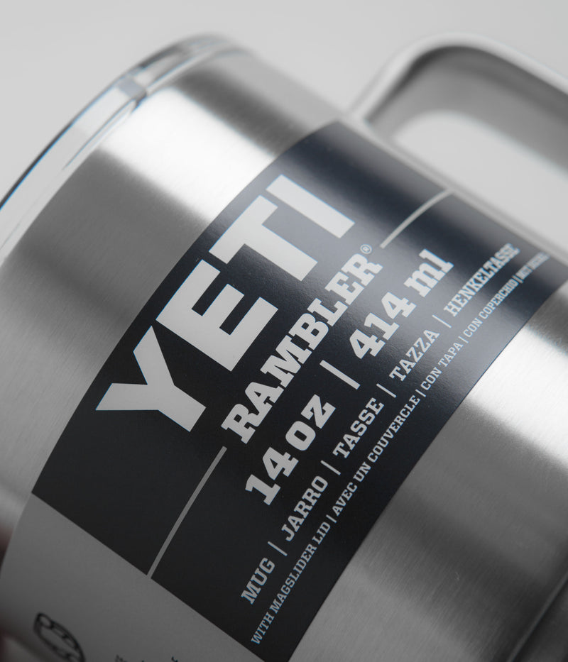 Yeti Rambler Mug 2.0 14oz in Stainless Steel