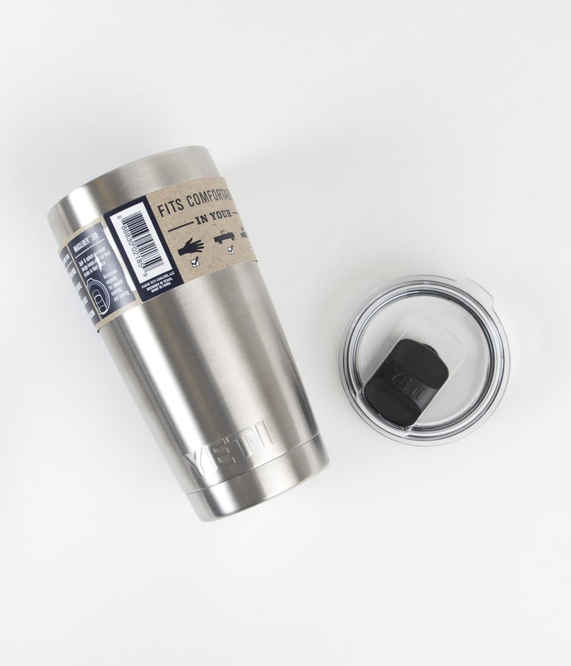 Yeti Rambler Tumbler 20oz in Stainless Steel