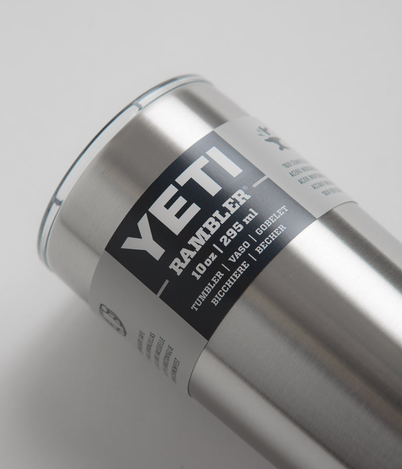 Yeti Rambler Tumbler V2 10oz in Stainless Steel