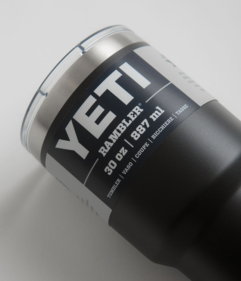 Yeti Rambler Tumbler V2 30oz in Black